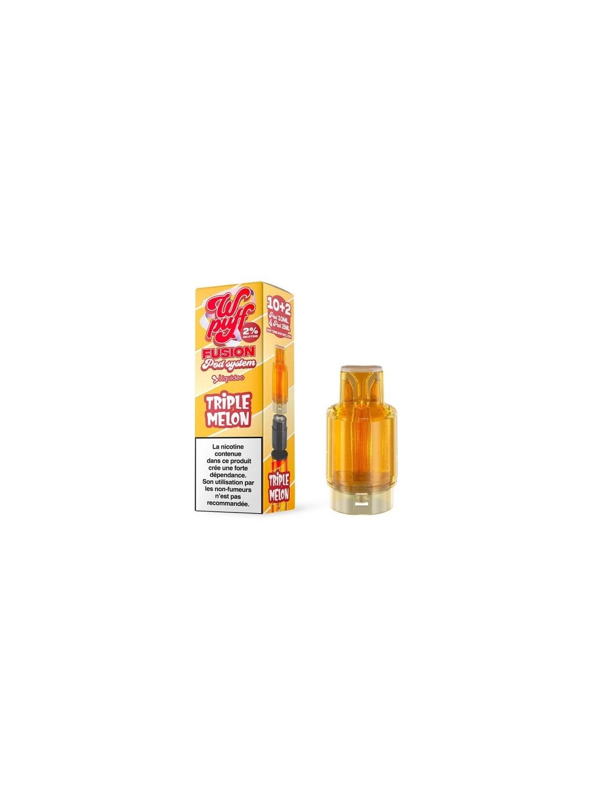 LIQUIDEO Cartouche Triple Melon - 15K Wpuff Fusion