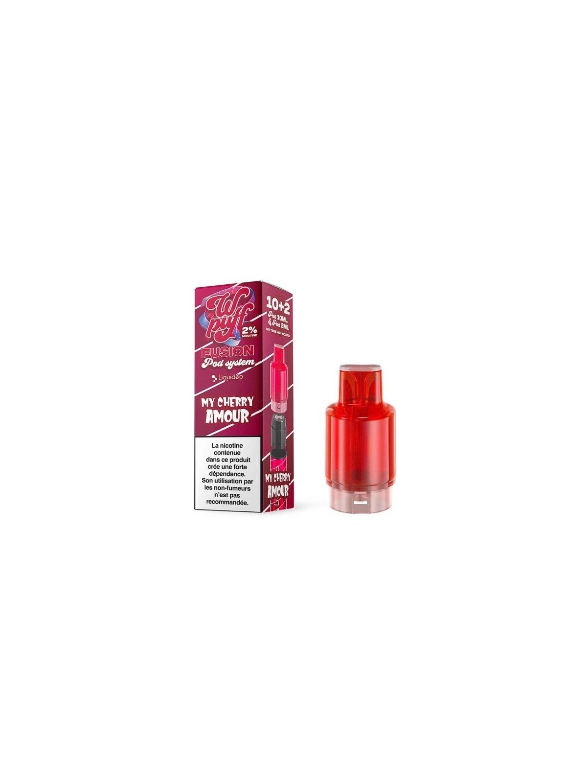 LIQUIDEO Cartouche My Cherry Amour - 15K Wpuff Fusion