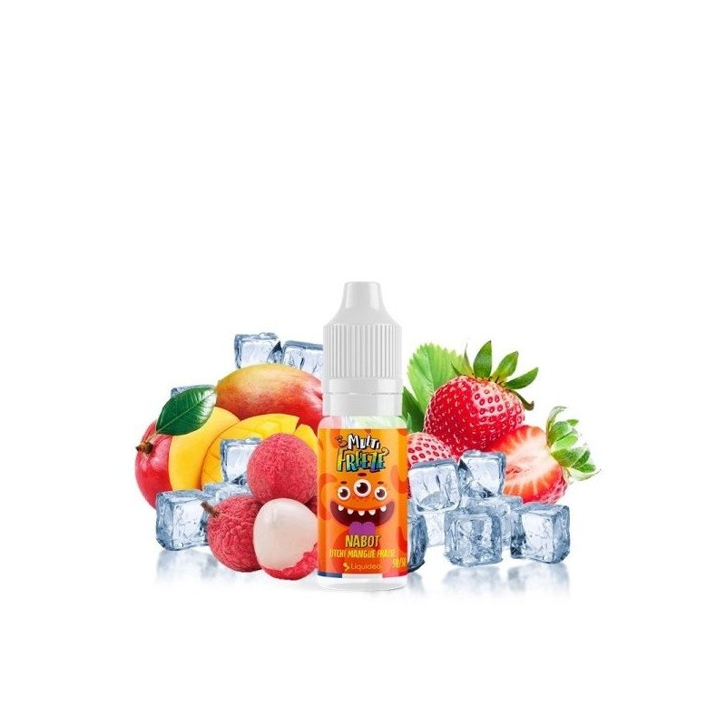 LIQUIDEO Nabot Litchie Mangue Fraise / 15Pcs
