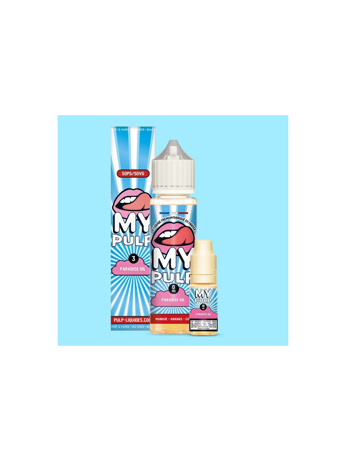 PULP Pack 60ml Paradise Oil