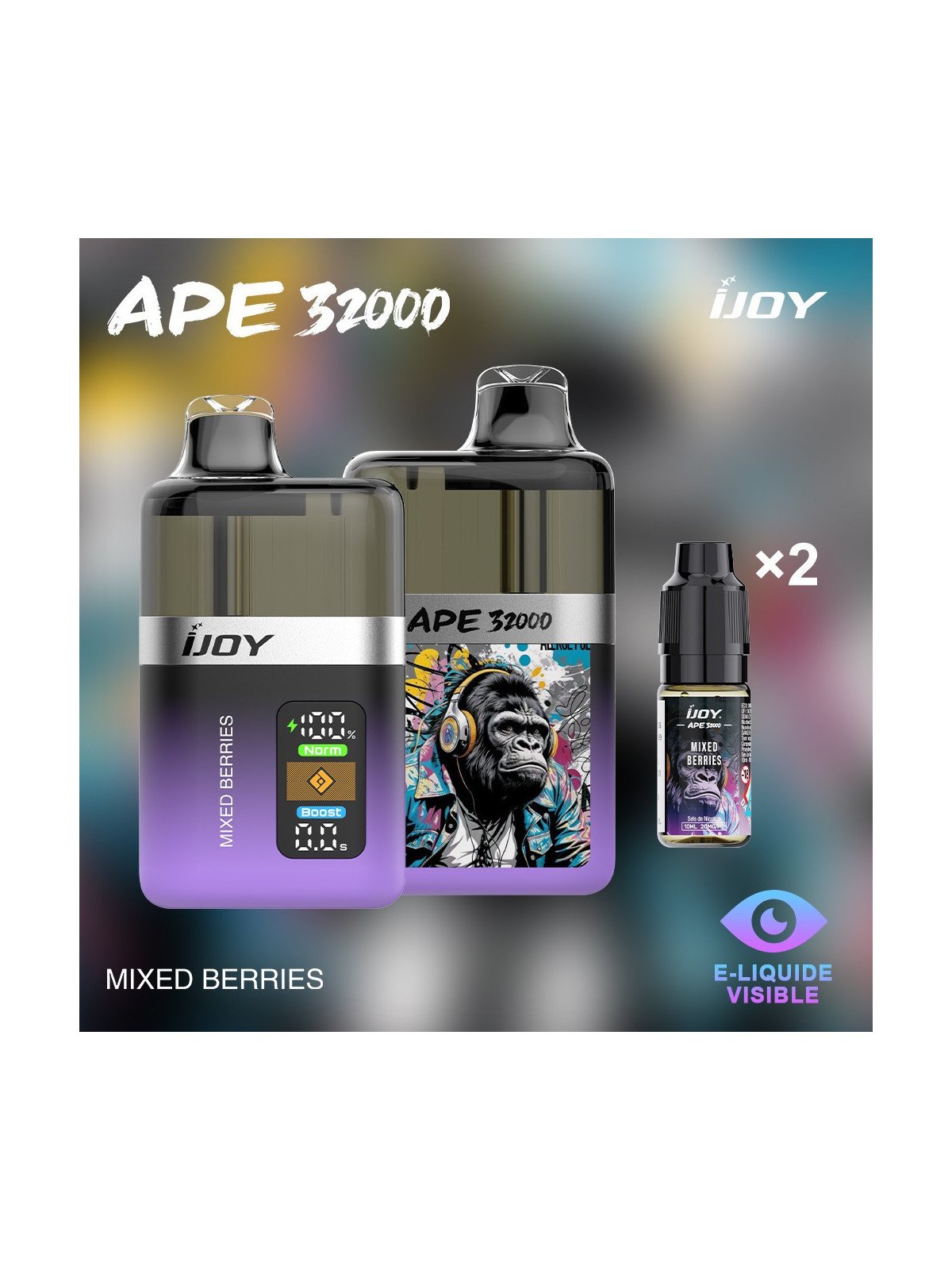Mixed Berries - APE 32000 IJOY