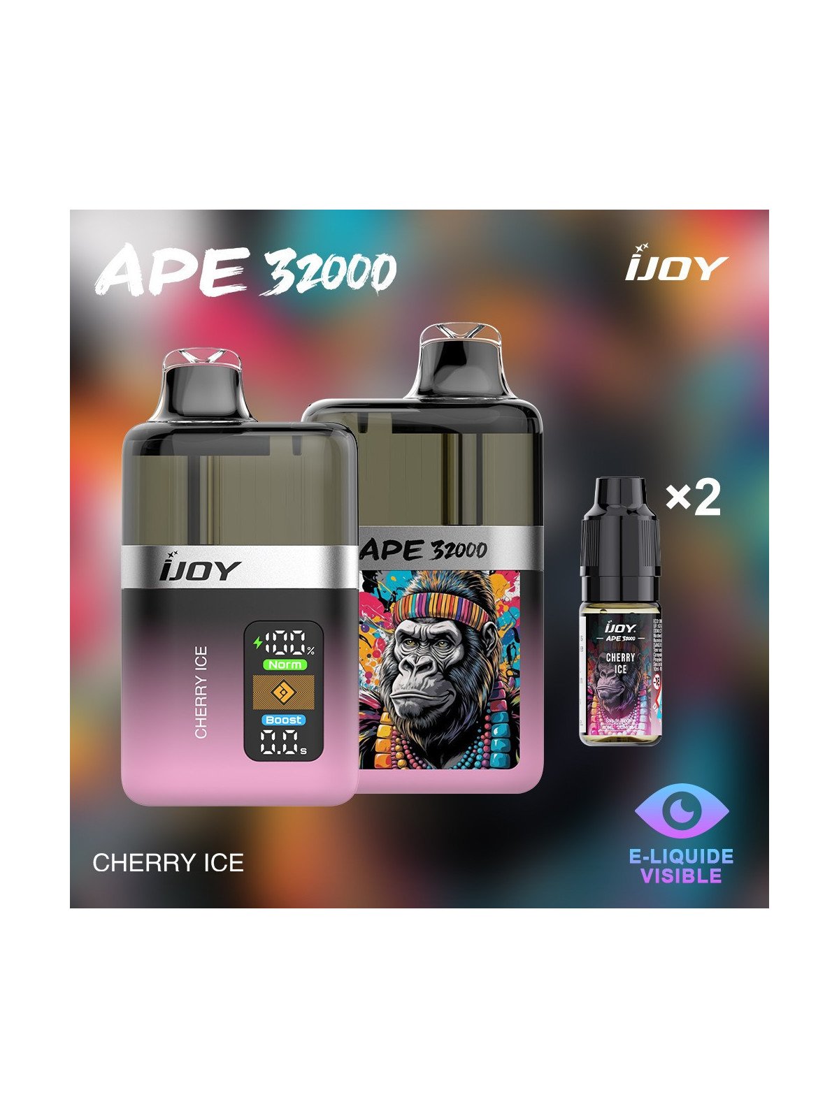 Cherry Ice - APE 32000 IJOY