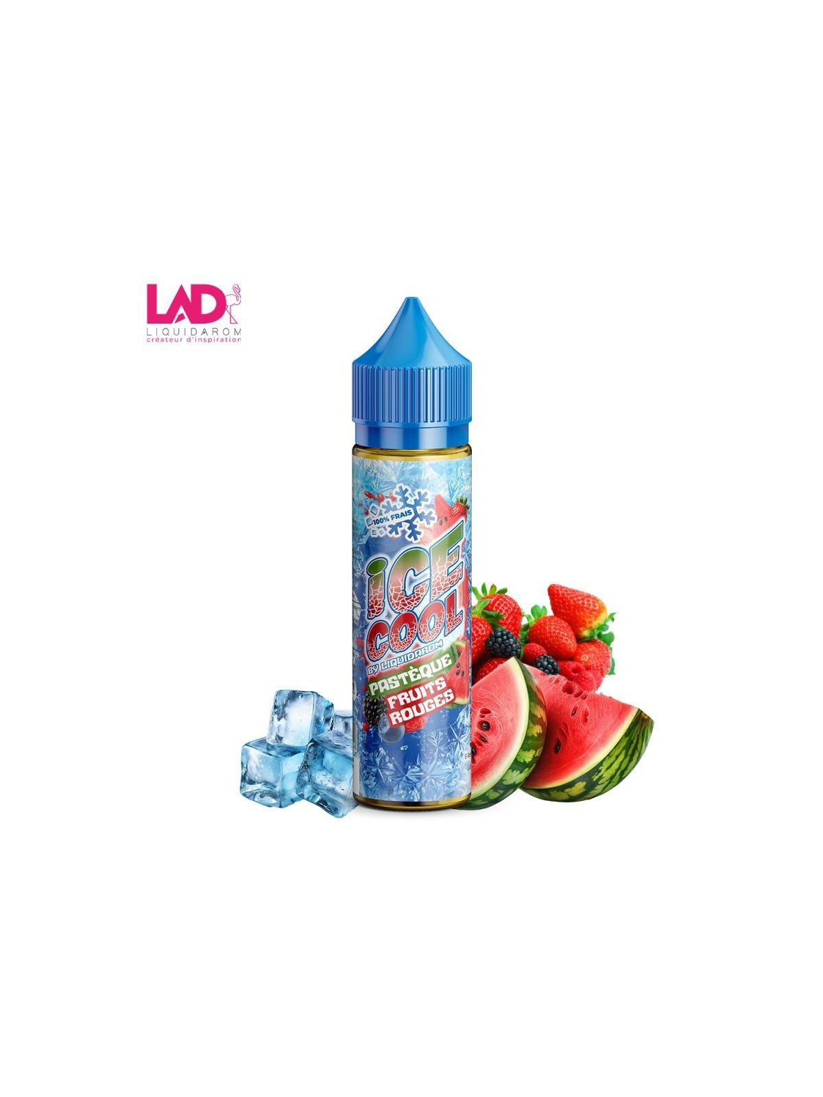 LIQUIDAROM Pastèque Fruits Rouges 50ml - Ice Cool