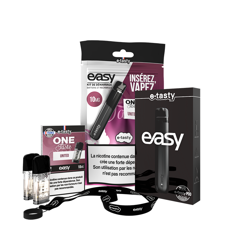 KIT DE DEMARRAGE ONE TASTE UNITED 10MG - EASY