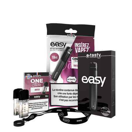 KIT DE DEMARRAGE ONE TASTE UNITED 10MG - EASY