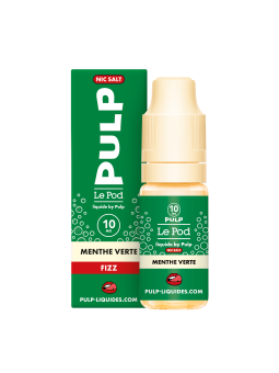 PULP Fizz Menthe Verte / 10Pcs
