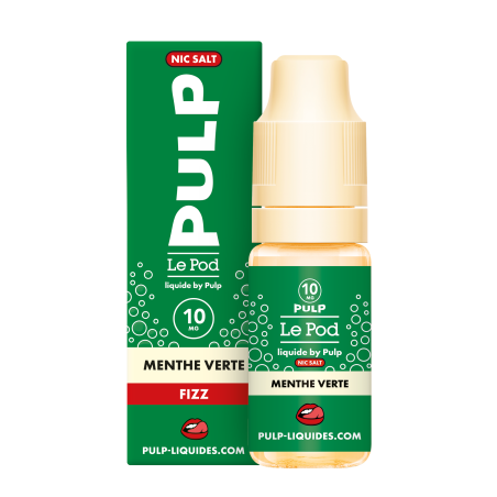 PULP Fizz Menthe Verte / 10Pcs