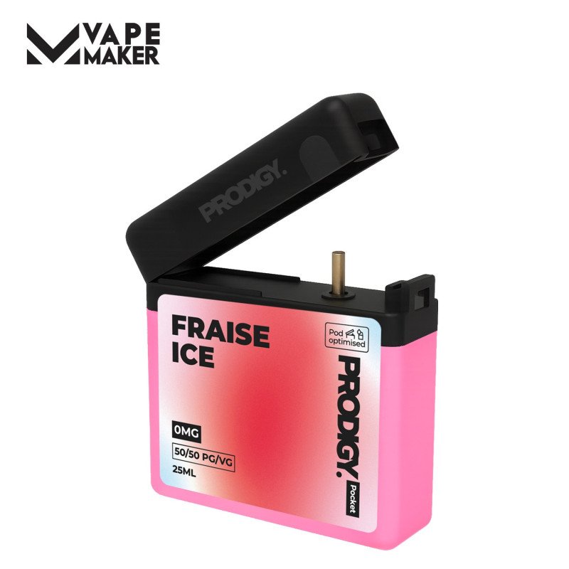 Fraise Ice 25ML - Prodigy by VAPE MAKER