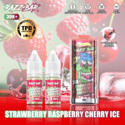 Razz Bar Strawberry Raspberry Cherry Ice 30K