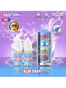 Razz Bar Blue Grape 30K