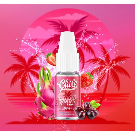 P-VAPOR Fruit Du Dragon Raisin Fraise / 10Pcs