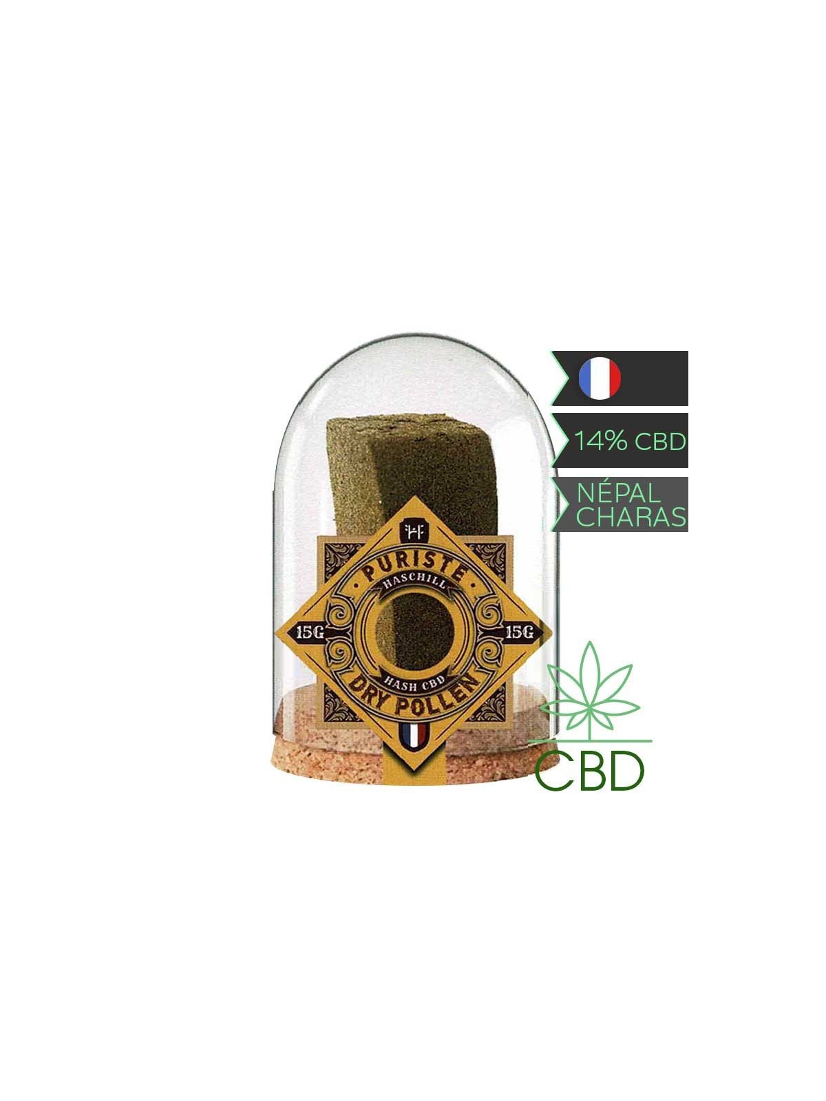 HASCHILL Dry Pollen 15G / 4Pcs Hash Cbd Puriste
