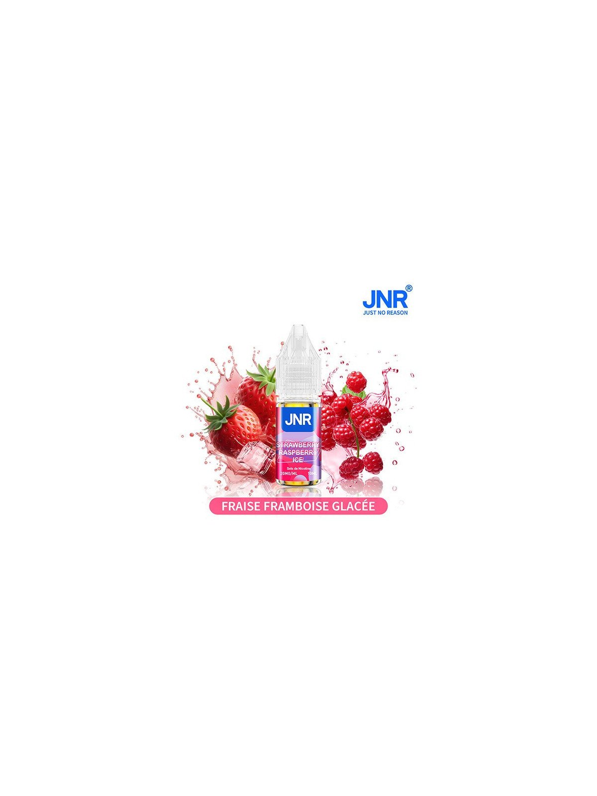 Strawberry Raspberry Ice - Glace Fraise Framboise