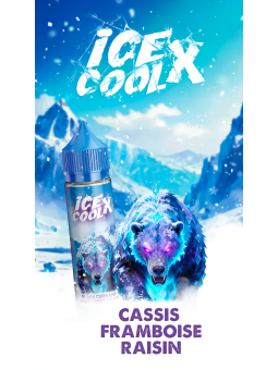 LIQUIDAROM Blackcurrent Rapberry Grape 50ml - Ice Cool X