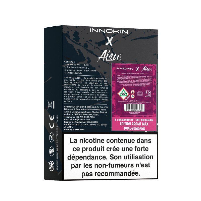INNOKIN Pack Klypse Plus Arôme Max