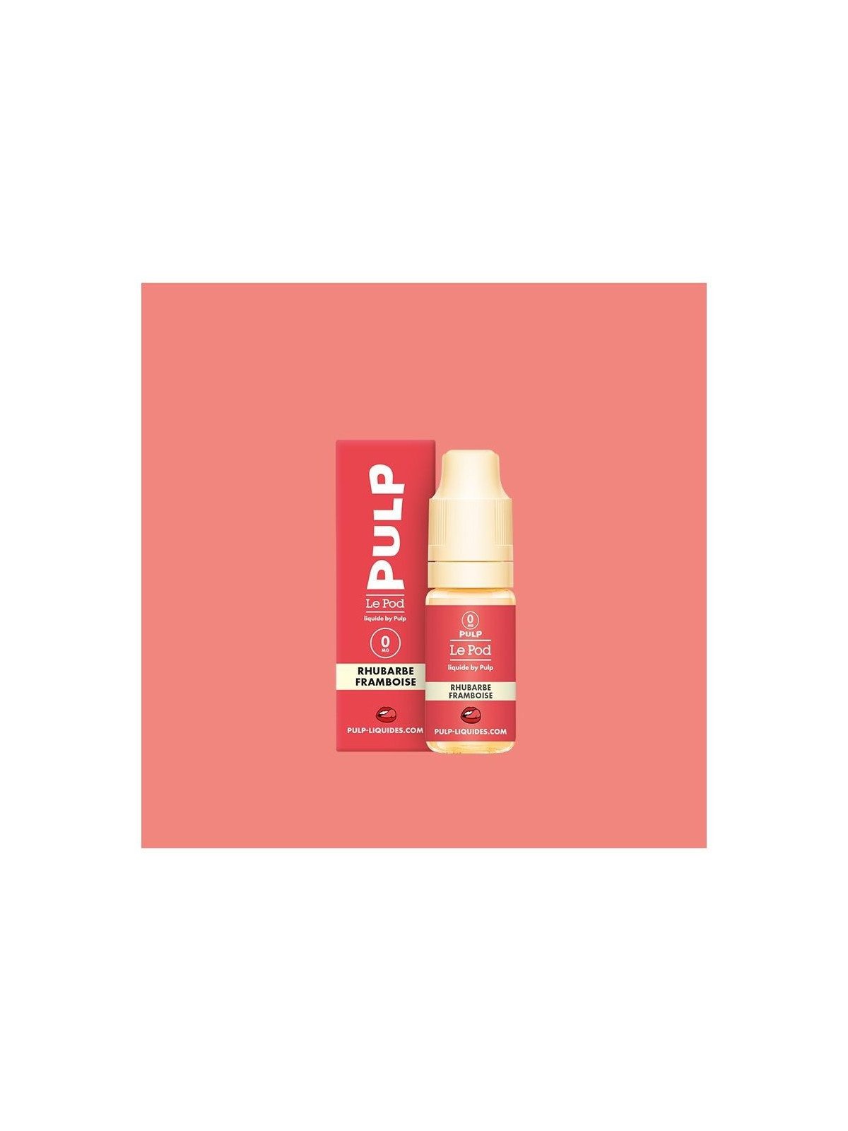 PULP Rhubarbe Framboise / 10Pcs