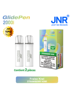 Cartouche Strawberry Kiwi / 2pcs 2000 PUFFS - GLIDE PEN JNR