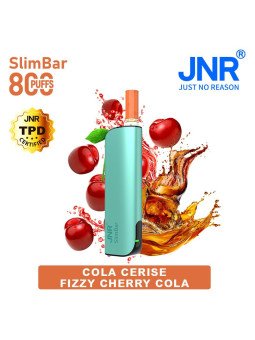 Kit Fizzy Cherry Cola 800 PUFFS - SlimBar JNR