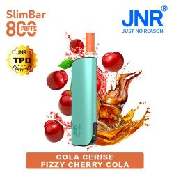 Kit Fizzy Cherry Cola 800 PUFFS - SlimBar JNR