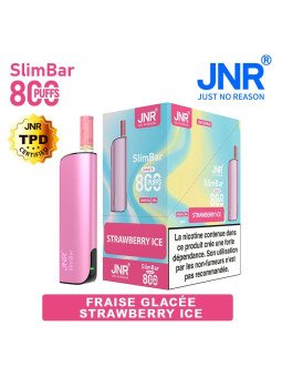 Kit Strawberry Ice 800 PUFFS - SlimBar JNR Boite de regroupement