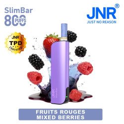 Kit Mixed Berries 800 PUFFS - SlimBar JNR