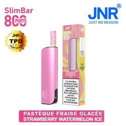 Kit Strawberry Watermelon Ice 800 PUFFS - SlimBar JNR Boite
