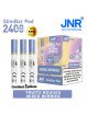 Cartouche Mixed Berries / 3pcs 2400 PUFFS - SLIMBAR JNR Boite de regroupement
