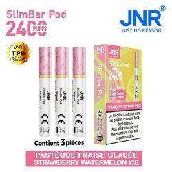 Cartouche Classic / 3pcs 2400 PUFFS - SLIMBAR JNR Boite