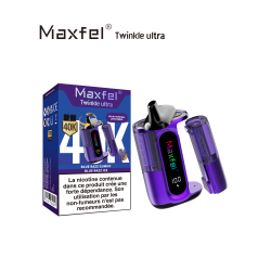 Blue Razz Gummy + Blue Razz Ice 40K - Twinkle Ultra Maxfel