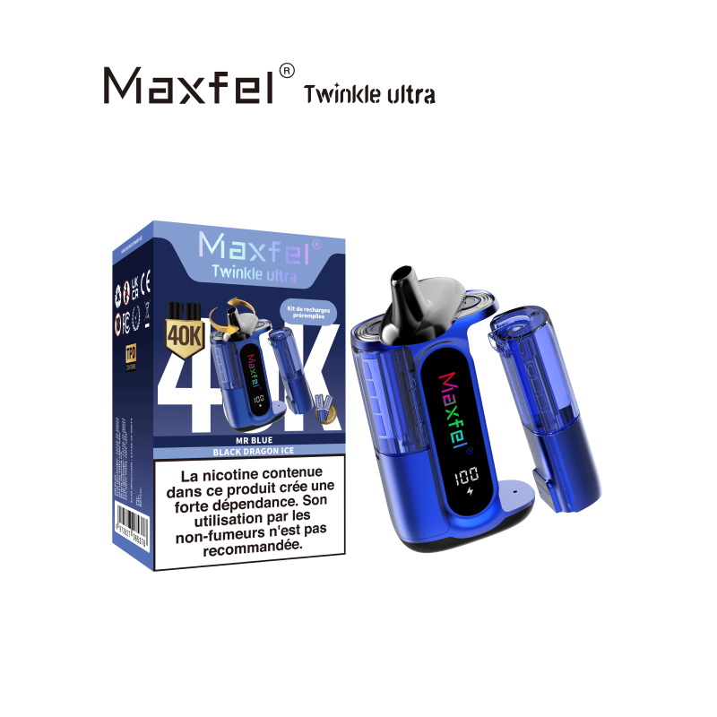 Mr Blue + Black Dragon Ice 40K - Twinkle Ultra Maxfel