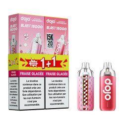 VAPORESSO Bundle 1+1 Kit Fraise Glacée - Dojo Blast 15K Limited…