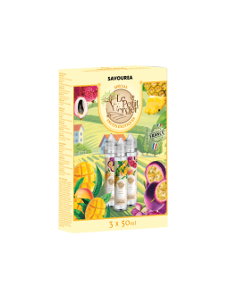 SAVOUREA Pack Special Fruits Exotiques 3X50ml Le Petit Verger