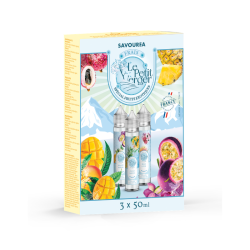 SAVOUREA Pack Special Fruits Exotiques Frais 3X50ml Le Petit Verger