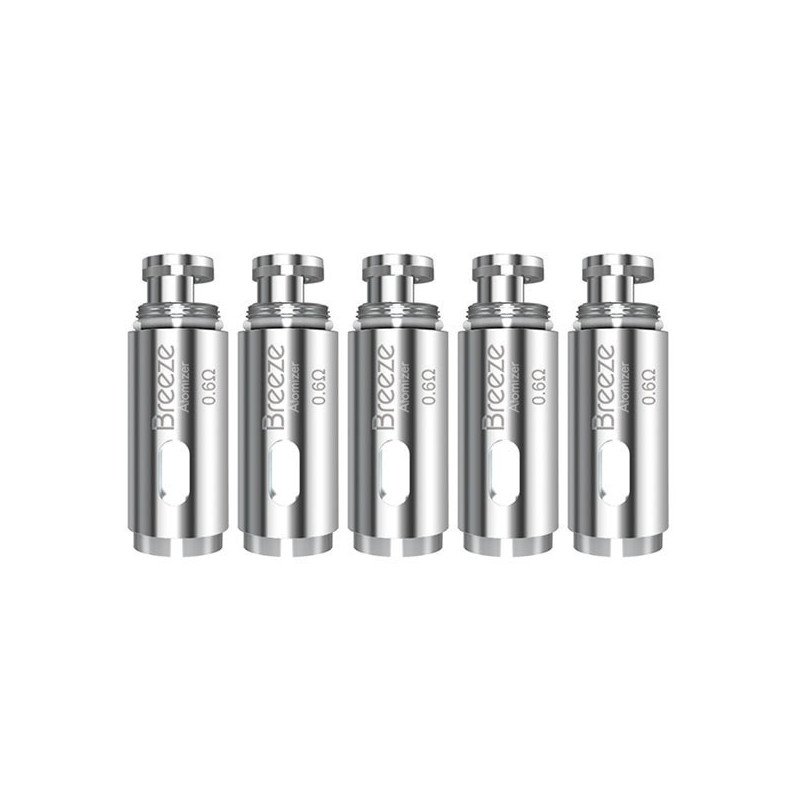 RÉSISTANCES BREEZE / 5PCS- ASPIRE-Ecigarettes-alavape.com