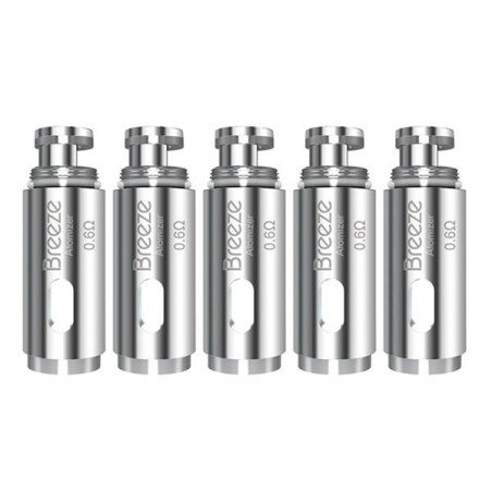 RÉSISTANCES BREEZE / 5PCS- ASPIRE-Ecigarettes-alavape.com