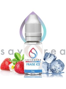 E LIQUIDE FRAISE ICE 10ML - SAVOUREA--alavape.com