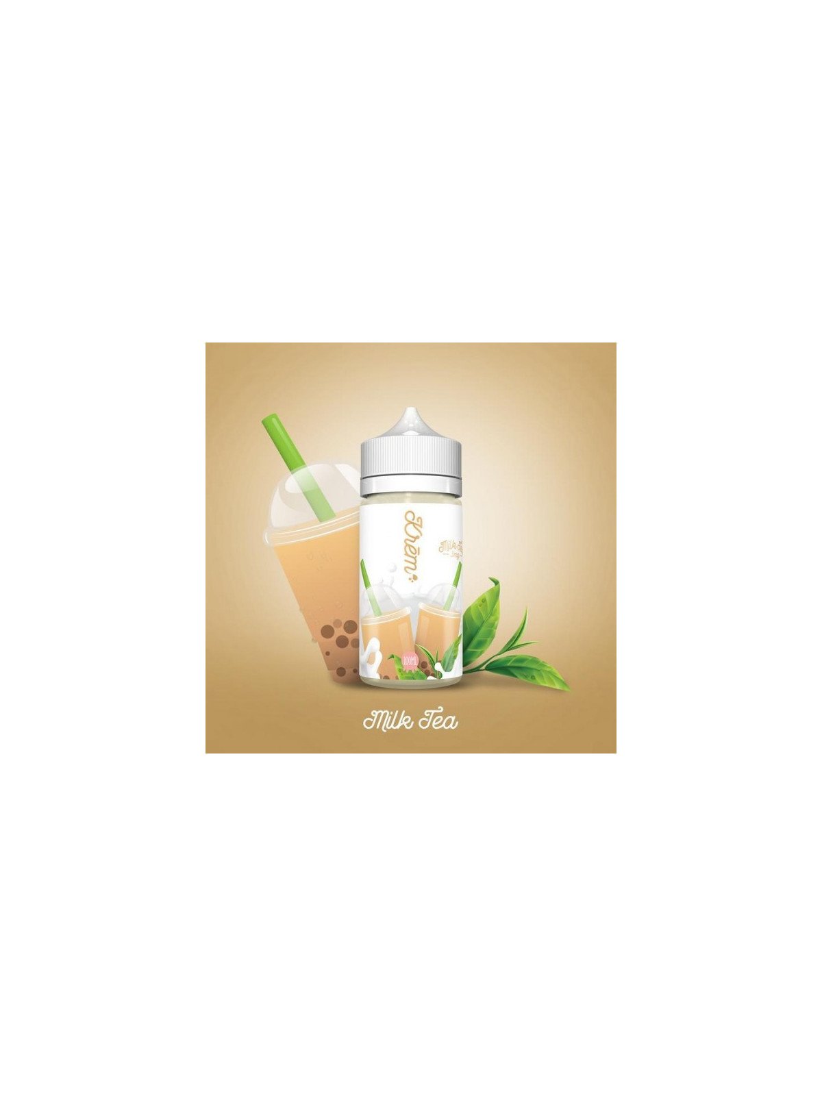 E LIQUIDE KREM MILK TEA 100ML - SKWEZED--alavape.com