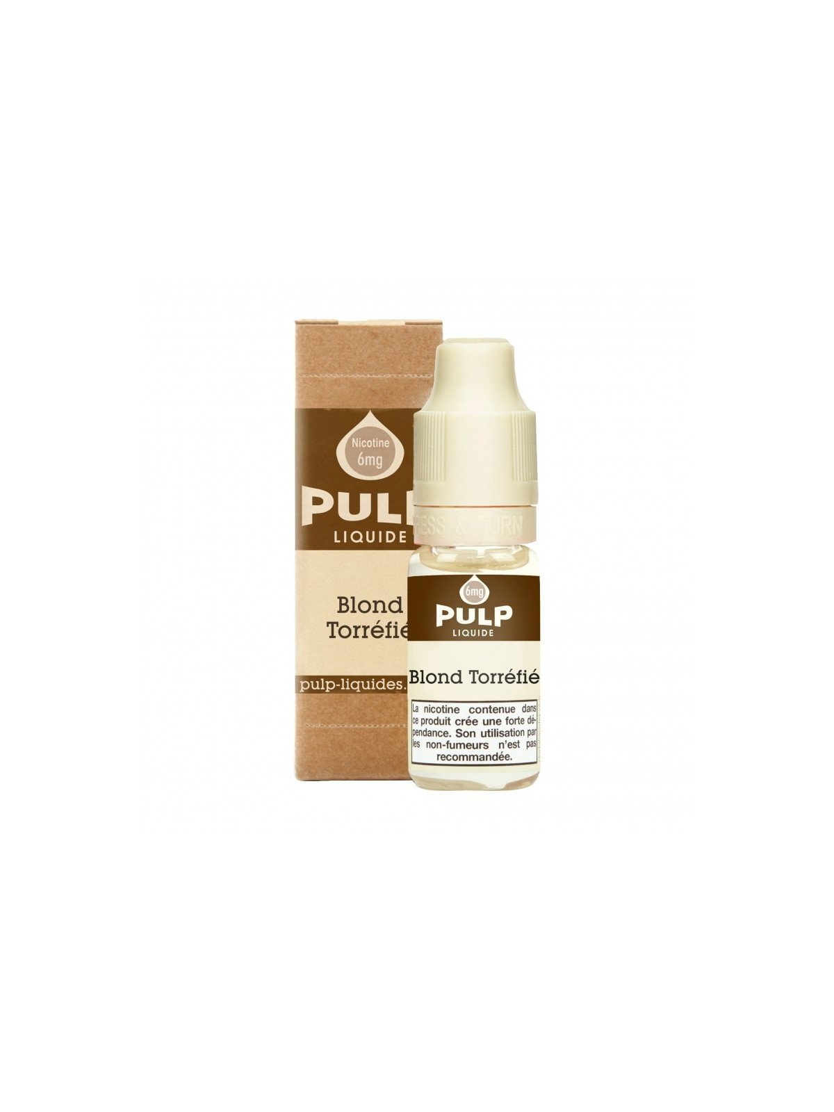 E LIQUIDE BLOND TORREFIE 10ML - PULP--alavape.com