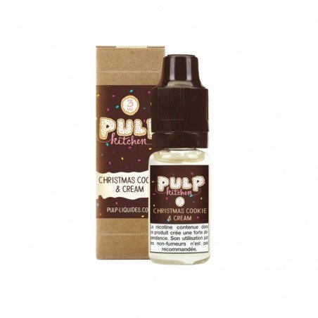 E LIQUIDE CHRISTMAS COOKIE & CREAM 10ML - PULP--alavape.com