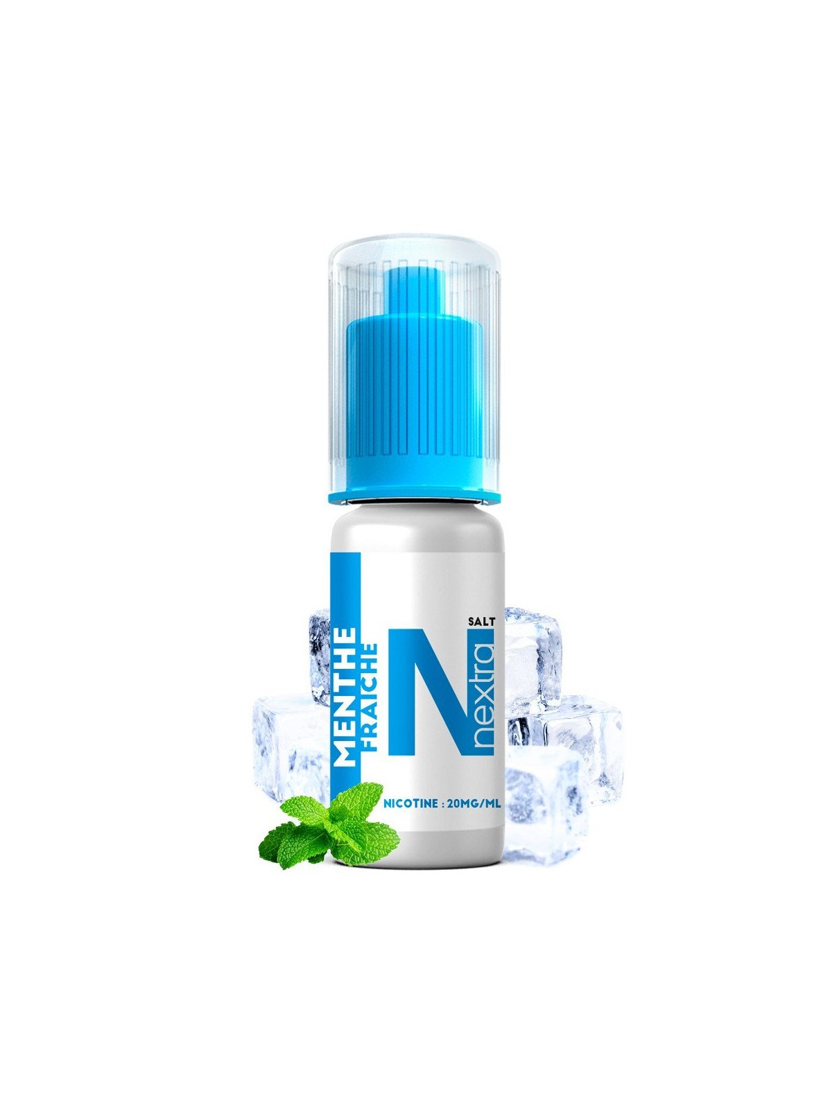 E LIQUIDE MENTHE FRAICHE SELS DE NICOTINE 10ML - NEXTRA N+--alavape.com