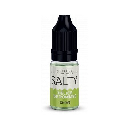 E LIQUIDE DELICE DE POMMES 10ML SALTY - SAVOUREA--alavape.com