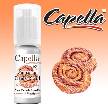 CONCENTRÉ CINNAMON DANISH - CAPELLA-DIY - Do It Yourself-alavape.com